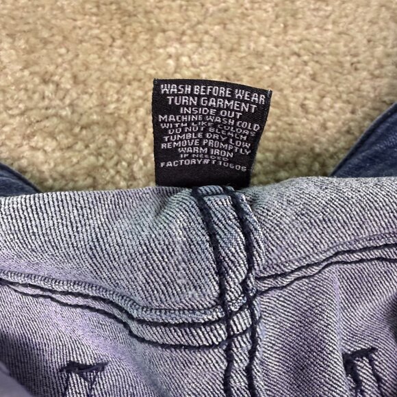 D Jeans Skinny Ankle Mid Rise Jeans Women's Size 6 Blue Denim Stretch E735 - Picture 5 of 12